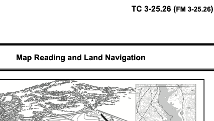 Map Reading And Land Navigation TC 3-25.26