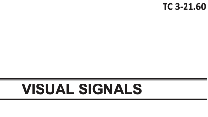 Visual Signals TC 3-21.60