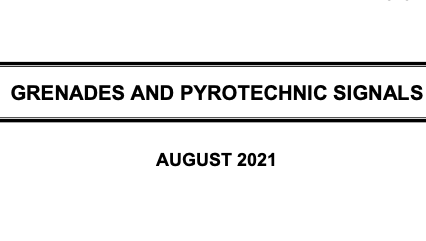 Grenades And Pyrotechnic Signals TC 3-23.30