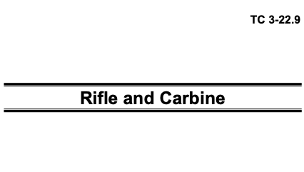Rifle And Carbine TC 3-22.9