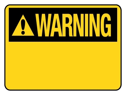 Warning Sign
